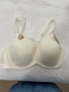 Wacoal Ivory Smooth Molded Underwire Bra 853192 Size 40D
